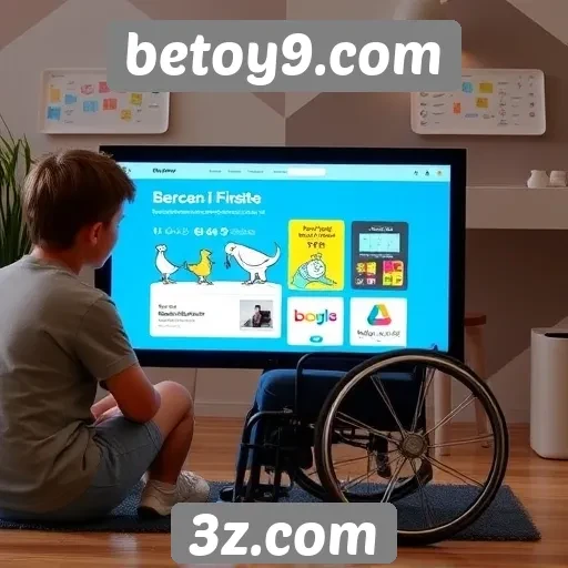 Acessibilidade e interface do site betoy9